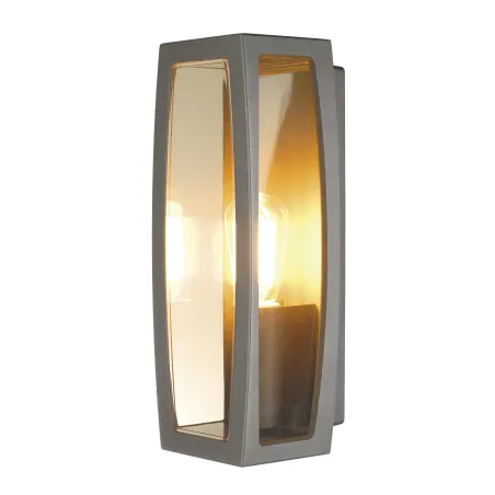 MERIDIAN BOX, applique extérieure, diffuseur transparent, anthracite, E27, 25W max, IP54
