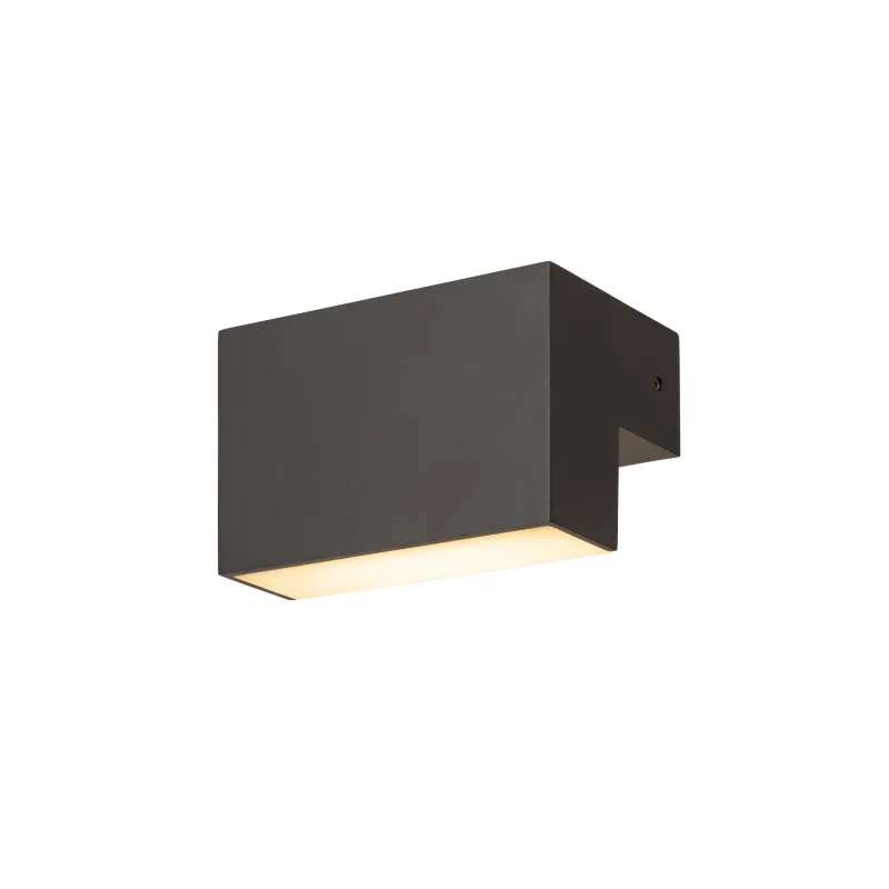 L-LINE OUT, applique extérieure, anthracite, LED, 7W, 3000/4000K, IP65, interrupteur CCT