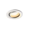 NUMINOS® MOVE S, encastré de plafond intérieur, orientable, 40 deg , blanc, LED, 8,6W, 3000K