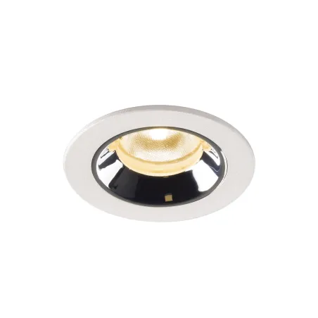 NUMINOS® XS, encastré de plafond intérieur, 20 deg , blanc/chrome, LED, 7W, 3000K, IP20/IP44