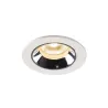 NUMINOS® XS, encastré de plafond intérieur, 40 deg , blanc/chrome, LED, 7W, 3000K, IP20/IP44
