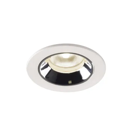 NUMINOS® XS, encastré de plafond intérieur, 40 deg , blanc/chrome, LED, 7W, 4000K, IP20/IP44