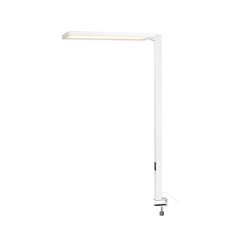 WORKLIGHT, lampe à poser intérieure, blanc, LED, 79W, 4000K, avec étau de serrage, UGR19