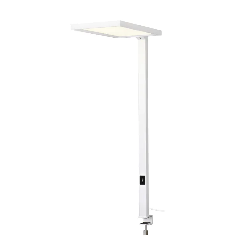 WORKLIGHT, lampe à poser intérieure, blanc, LED, 79W, 4000K, avec étau de serrage, UGR19