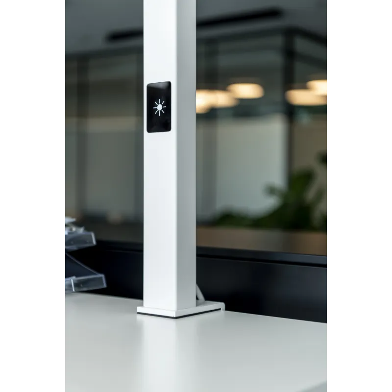 WORKLIGHT, lampe à poser intérieure, blanc, LED, 79W, 4000K, avec étau de serrage, UGR19