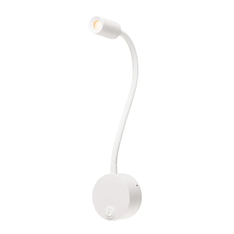 DIO FLEX PLATE, applique intérieure, liseuse, blanc, LED, 1,9W, 2700K, avec interrupteur