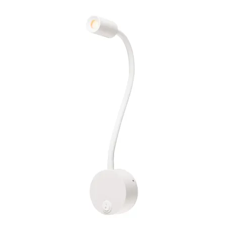 DIO FLEX PLATE, applique intérieure, liseuse, blanc, LED, 1,9W, 2700K, avec interrupteur