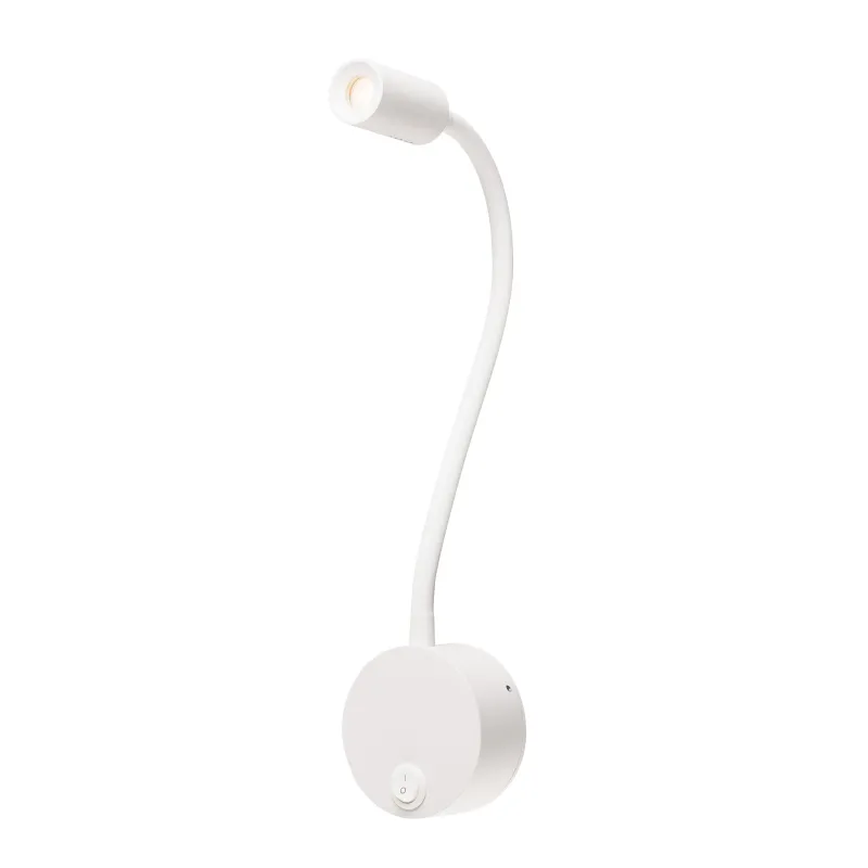 DIO FLEX PLATE, applique intérieure, liseuse, blanc, LED, 1,9W, 3000K, avec interrupteur