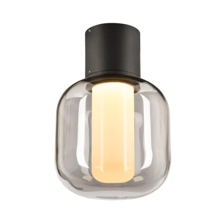 OVALISK, plafonnier extérieur, anthracite, LED, 7,5W, 3000/4000K, IP65, interrupteur CCT