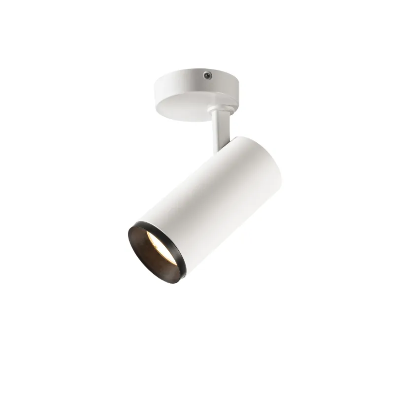 NUMINOS® M, plafonnier intérieur, orientable, 60 deg , blanc/noir, LED, 20W, 3000K, variable