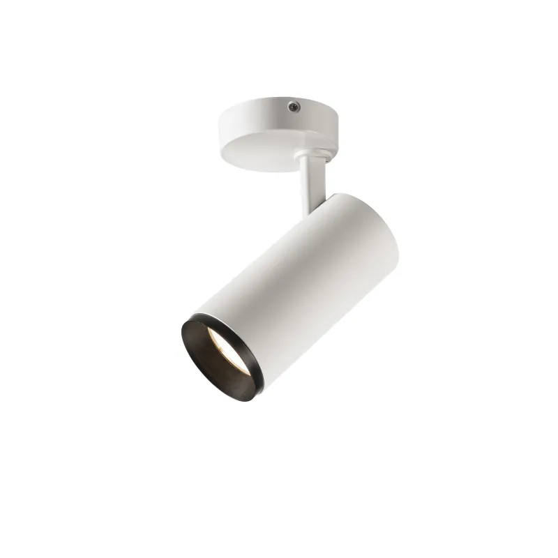 NUMINOS® M, plafonnier intérieur, orientable, 60 deg , blanc/noir, LED, 20W, 4000K, variable