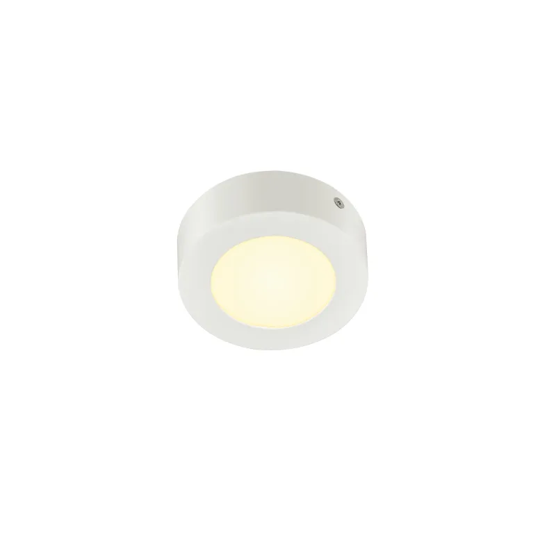 SENSER 12, applique et plafonnier intérieur, rond, blanc mat, LED, 8,2W, 3000K, variable