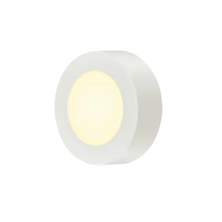 SENSER 12, applique et plafonnier intérieur, rond, blanc mat, LED, 8,2W, 3000K, variable