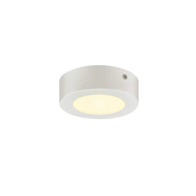 SENSER 12, applique et plafonnier intérieur, rond, blanc mat, LED, 8,2W, 3000K, variable