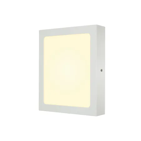 SENSER 24, applique et plafonnier intérieur, carré, blanc mat, LED, 15W, 3000K, variable