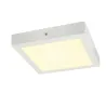 SENSER 24, applique et plafonnier intérieur, carré, blanc mat, LED, 15W, 3000K, variable
