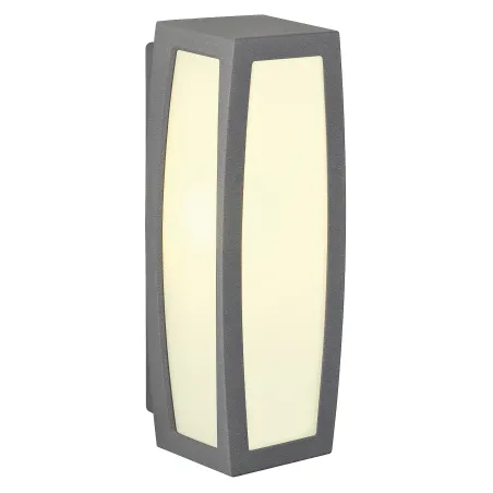 MERIDIAN BOX, applique extérieure, diffuseur opalescent, anthracite, E27, 25W max, IP54