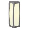 MERIDIAN BOX, applique extérieure, diffuseur opalescent, anthracite, E27, 25W max, IP54