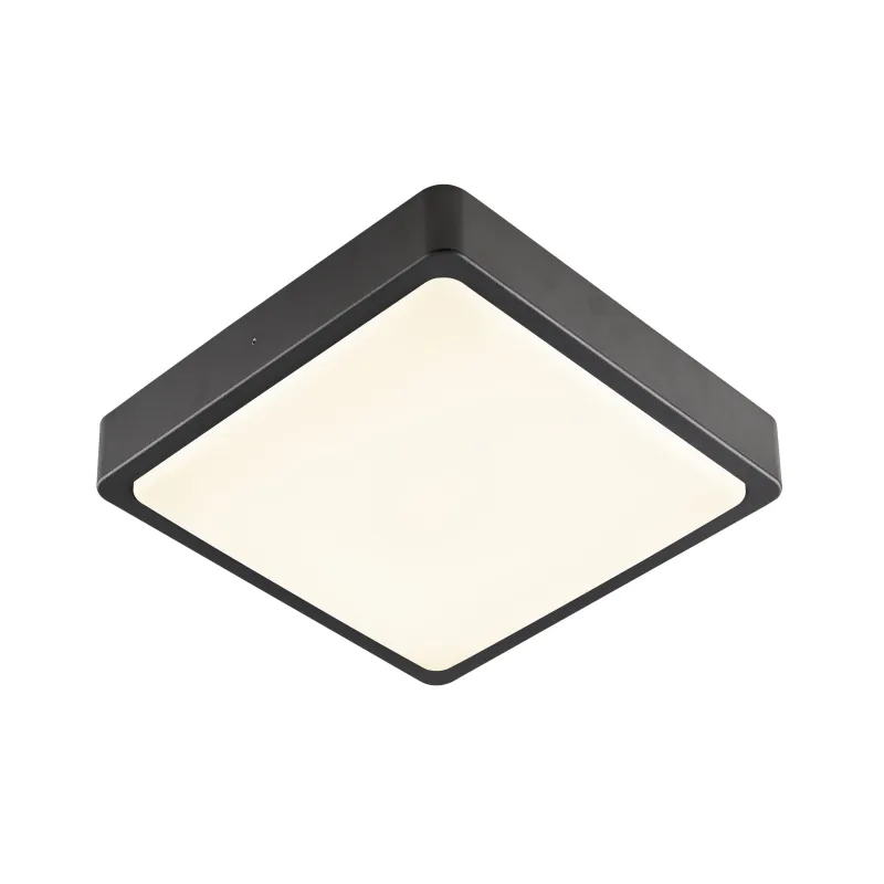 AINOS, applique et plafonnier extérieur, carré, anthracite, LED, 17W, 3000K/4000K, IP65