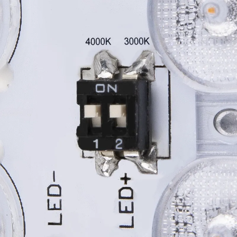 AINOS, applique et plafonnier extérieur, carré, anthracite, LED, 17W, 3000K/4000K, IP65
