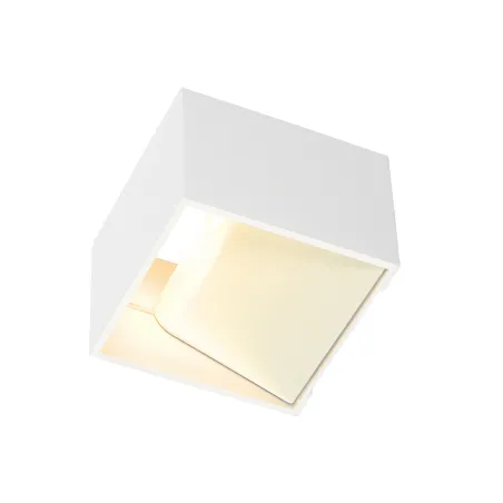 LOGS IN, applique intérieure, carré, blanc, LED, 11W, 2000-3000K, variable, Dim to warm