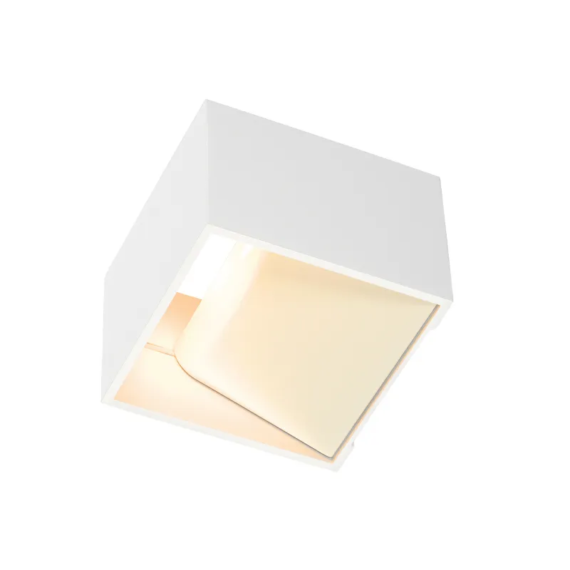 LOGS IN, applique intérieure, carré, blanc, LED, 11W, 2000-3000K, variable, Dim to warm