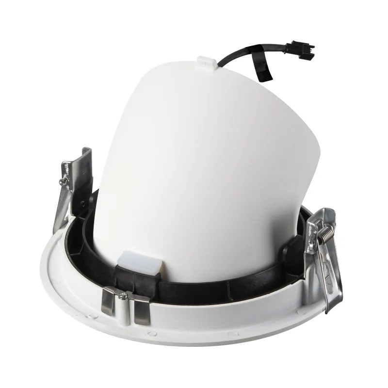 NUMINOS® GIMBLE XL, encastré de plafond intérieur, 20 deg , blanc/chrome, LED, 37,4W, 3000K