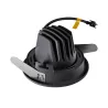 NUMINOS® MOVE S, encastré de plafond intérieur, orientable, 20 deg , noir, LED, 8,6W, 2700K