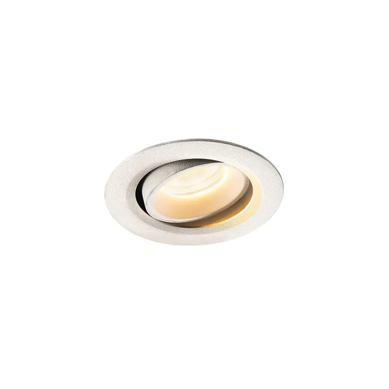 NUMINOS® MOVE XS, encastré de plafond intérieur, orientable, 55 deg , blanc, LED, 7W, 2700K