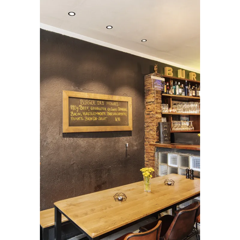 NUMINOS® S, encastré de plafond intérieur, 40 deg , noir/blanc, LED, 8,6W, 3000K, IP20/IP44