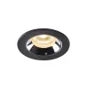 NUMINOS® XS, encastré de plafond intérieur, 20 deg , noir/chrome, LED, 7W, 3000K, IP20/IP44