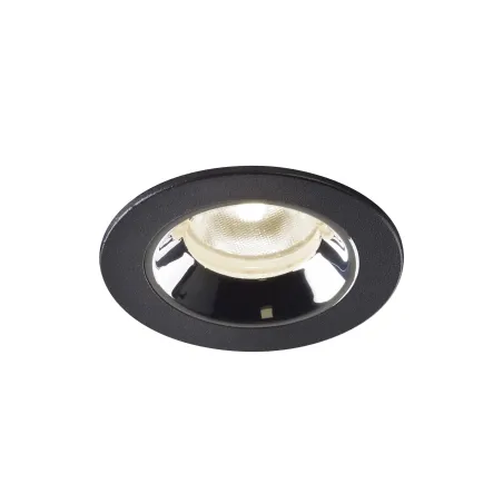 NUMINOS® XS, encastré de plafond intérieur, 20 deg , noir/chrome, LED, 7W, 4000K, IP20/IP44