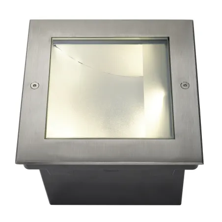 DASAR® 255, encastré de sol extérieur, inox, LED, 34W, 3000K, IP67, collerette inox 316
