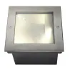 DASAR® 255, encastré de sol extérieur, inox, LED, 34W, 3000K, IP67, collerette inox 316
