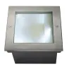 DASAR® 255, encastré de sol extérieur, inox, LED, 34W, 4000K, IP67, collerette inox 316