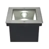 DASAR® 255, encastré de sol extérieur, inox, LED, 34W, 4000K, IP67, collerette inox 316