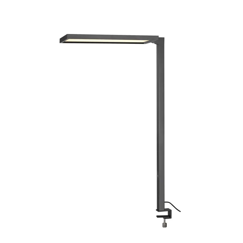 WORKLIGHT, lampe à poser intérieure, noir, LED, 79W, 4000K, avec étau de serrage, UGR19