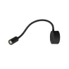 DIO FLEX PLATE, applique intérieure, liseuse, noir, LED, 1,9W, 2700K, avec interrupteur