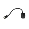 DIO FLEX PLATE, applique intérieure, liseuse, noir, LED, 1,9W, 3000K, avec interrupteur