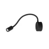 DIO FLEX PLATE, applique intérieure, liseuse, noir, LED, 1,9W, 4000K, avec interrupteur