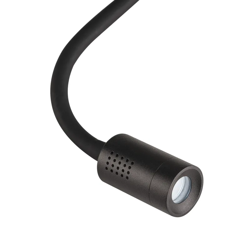 DIO FLEX PLATE, applique intérieure, liseuse, noir, LED, 1,9W, 4000K, avec interrupteur