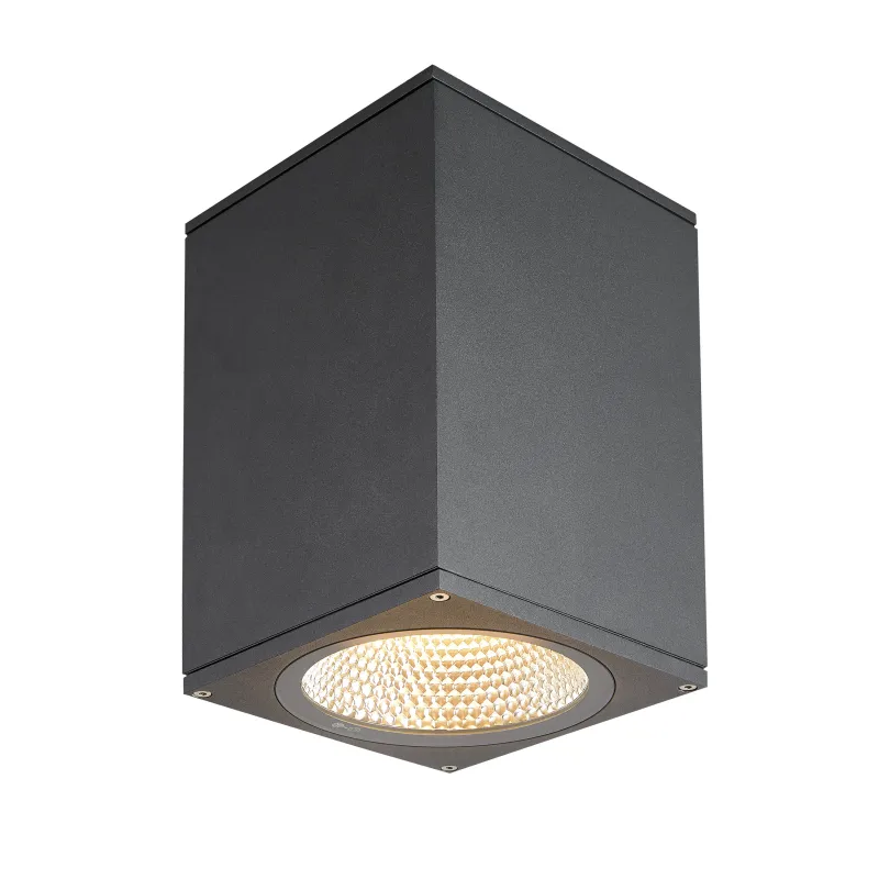 ENOLA SQUARE L, plafonnier extérieur, carré, L, anthracite, LED, 35W, 3000K/4000K, IP65