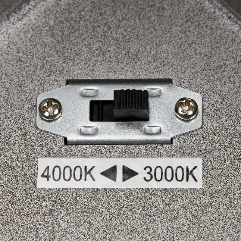 ENOLA SQUARE L, plafonnier extérieur, carré, L, anthracite, LED, 35W, 3000K/4000K, IP65
