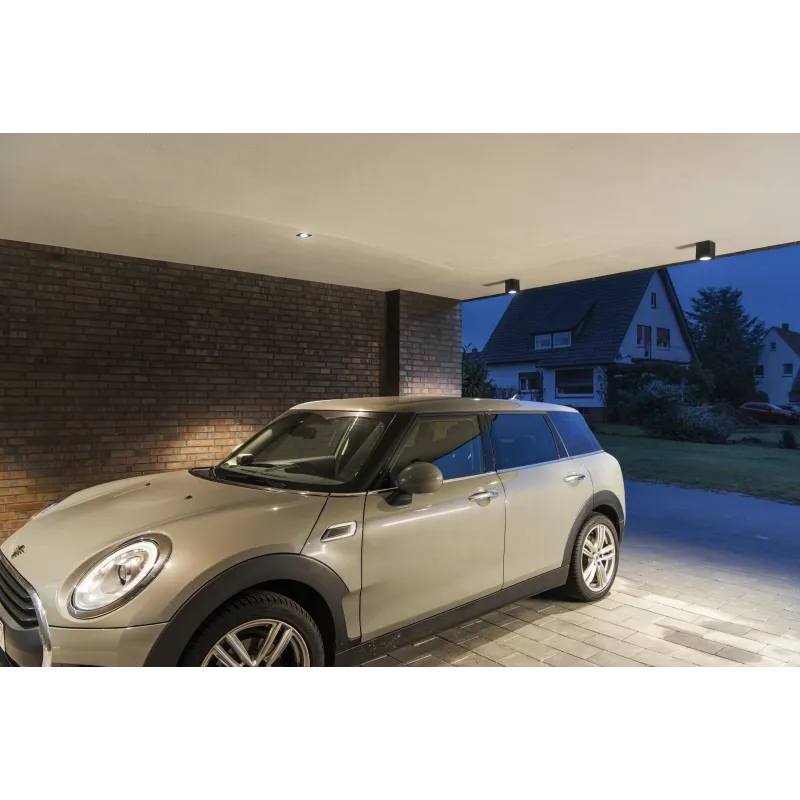 ENOLA SQUARE M, plafonnier extérieur, carré, M, anthracite, LED, 10W, 3000K/4000K, IP65