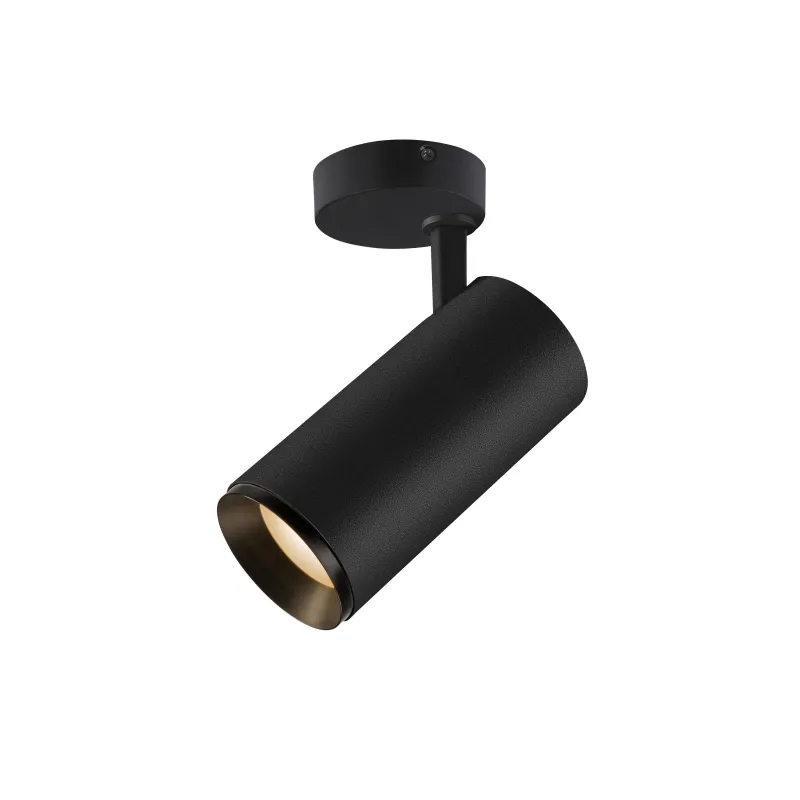NUMINOS® L, plafonnier intérieur, orientable, 36 deg , noir, LED, 28W, 2700K, variable Dali