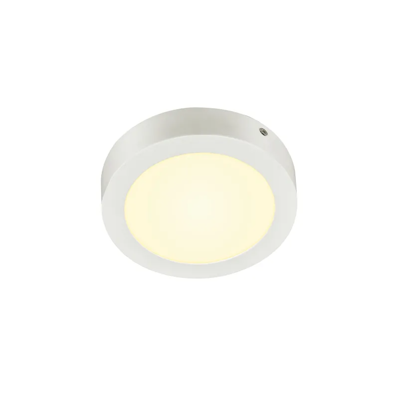 SENSER 18, applique et plafonnier intérieur, rond, blanc mat, LED, 12W, 3000K, variable