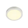 SENSER 24, applique et plafonnier intérieur, rond, blanc mat, LED, 15W, 3000K, variable