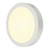 SENSER 24, applique et plafonnier intérieur, rond, blanc mat, LED, 15W, 3000K, variable