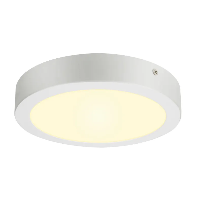 SENSER 24, applique et plafonnier intérieur, rond, blanc mat, LED, 15W, 3000K, variable