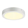 SENSER 24, applique et plafonnier intérieur, rond, blanc mat, LED, 15W, 3000K, variable